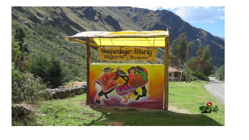 Hospedaje Illariy Yanama Esterno foto